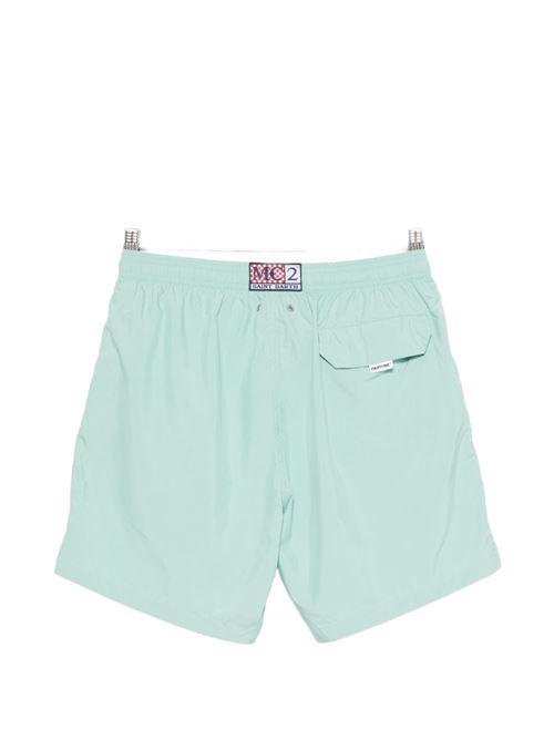 Costume uomo boxer Lighting Pantone blu verde acqua MC2 SAINT BARTH | LIGHTING PANT01674L